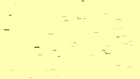 Abstract digital network data stream with glowing lines on solid yellow bac.. Stock Footage 336769575