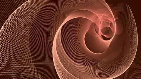 Abstract Digital Network Flow of Waves Backgrounds Stock Illustration