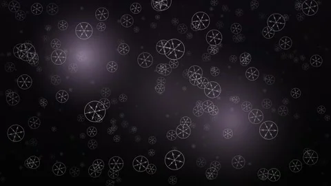 Abstract digital network with glowing elements and dynamic arrows Stock Footage 327339149