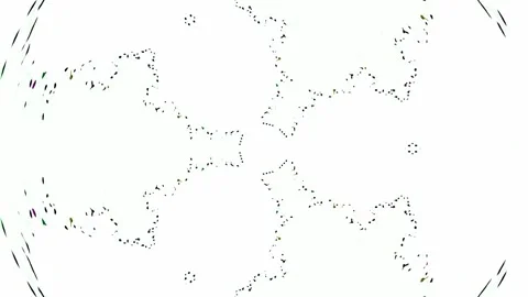 Abstract digital network interface flowing across a modern tech display scree Stock Footage 333441052