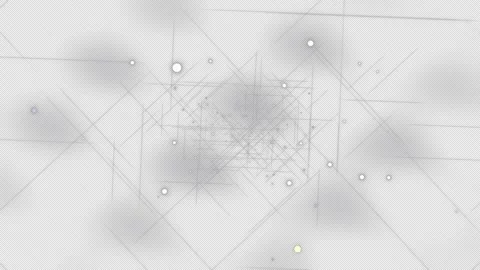 Abstract Digital Network Lines And Glowing Particles Loop Stock Footage 335591491