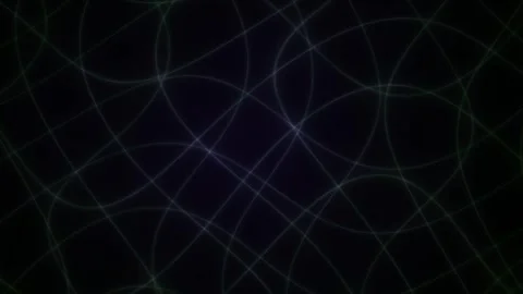 Abstract Digital Network Lines Connecting Nodes In Dark Space. Stock Footage 334450194