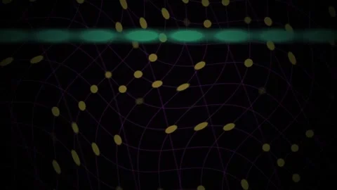 Abstract Digital Network Visualization with Glowing Data Nodes and Connecti.. 스톡 동영상 341785890