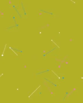 Abstract Digital Networking Grid Background with Connected Colorful Nodes a.. Illustrazione stock