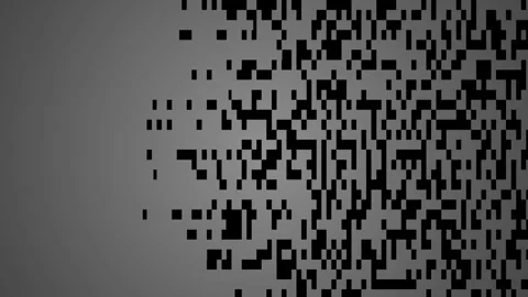 Abstract Digital Noise Background with Pixelated Transitions. Stock Footage 334449783