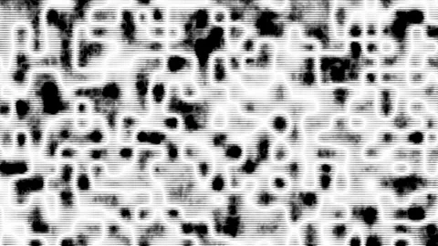 Abstract digital noise pattern with horizontal bars during digital transmis.. Stock Footage 340943594