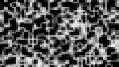 Abstract digital noise patterns with horizontal black separation in cinemat.. Stock Footage 340911628