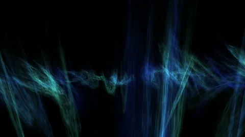 Abstract digital numbers background with vibrant colors Stock Footage 305965985