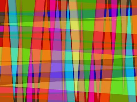 Abstract Digital Overlapping Pattern Vertical Horizontal イラスト素材