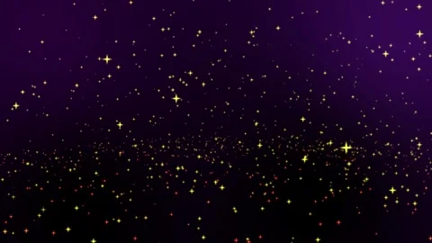 Abstract digital particle on abstract blue and red sky background. Abstract.. Video stock 331654352