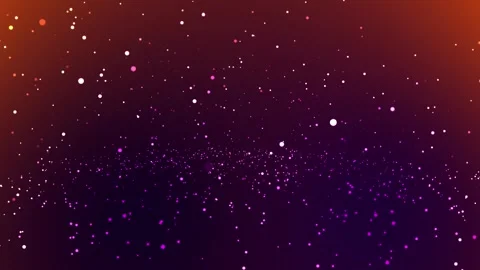 Abstract digital particle on abstract blue and red sky background. Abstract.. Stock Footage 331654355