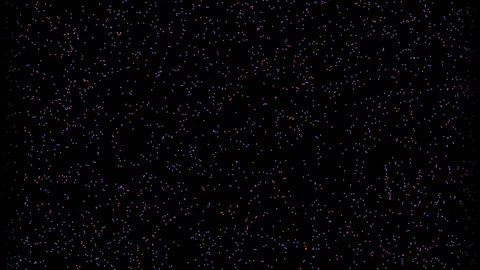 Abstract Digital Particle Flow Loop Motion Background Stock Footage 334512660