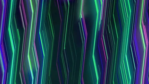 Abstract digital particle line technology background Видео 171268984