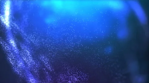 Abstract digital particle wave and light abstract background Stock Footage 156892278