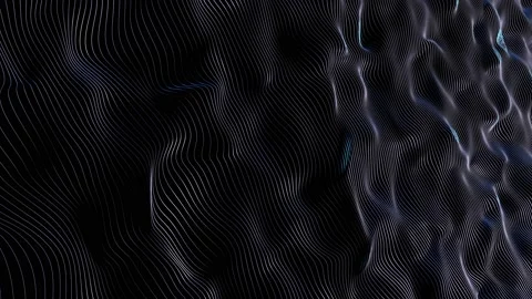 Abstract digital particle wave and light background Stock Footage 224363534