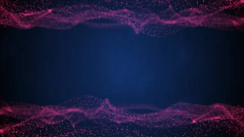Abstract digital particle wave and light abstract background ,animation cyber or 스톡 동영상 251895725