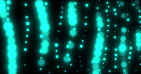 Abstract digital particle wave and light abstract background ,animation cyber or Stock Footage 260599012