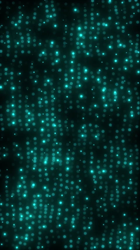 Abstract digital particle wave and light abstract background ,animation cyber or Stock Footage 260599059
