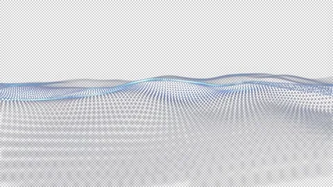 Abstract digital particle wave and light abstract background ,animation cyber 스톡 동영상 285116315