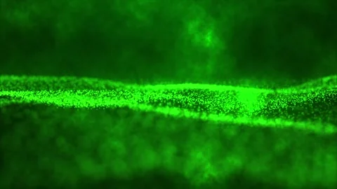 Abstract digital particle wave and light abstract dust blur space backgroun.. Stock Footage 290849812