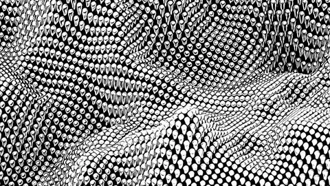 Abstract digital particle wave and light abstract background Design. Concept of Stock-Illustration