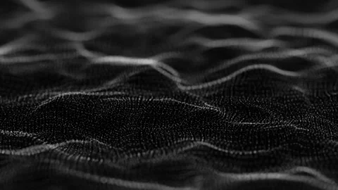 Abstract Digital Particle Wave Background Stock Footage 331623852