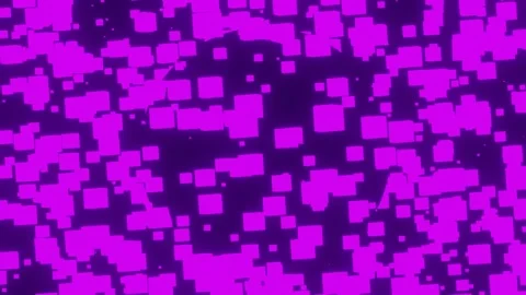 Abstract digital particle wave on black space technology background 3d animation Stock Footage 196813131