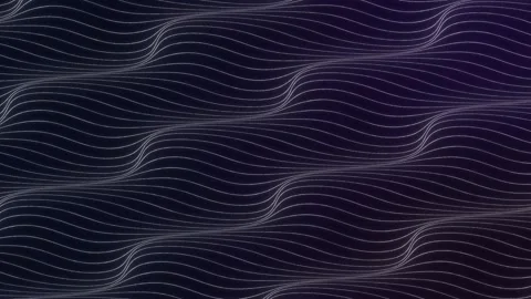 Abstract digital particle wave line tech background Stock Footage 160538695