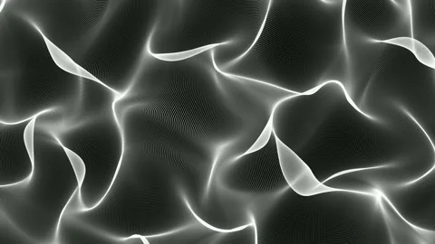 Abstract digital particle wave tech background 스톡 동영상 214138342