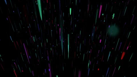 Abstract digital particle waves and light video animated background Stock Footage 341934359