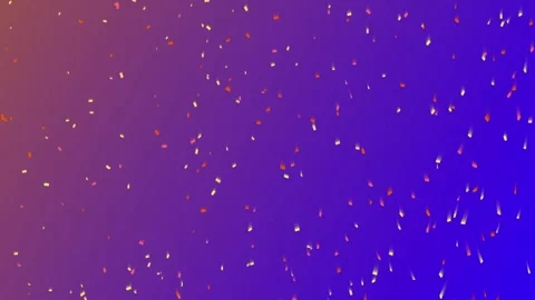 Abstract digital particles dance in gradient light during cosmic exploratio.. Stock Footage 340045391