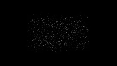 Abstract digital particles floating in space. Video stock 340548252