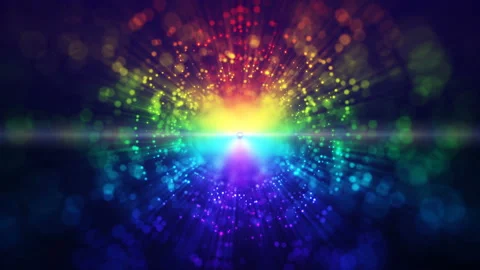 Abstract digital particles Stock-Footage 123620212