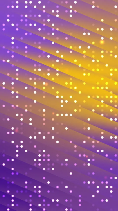 Abstract digital particles glow and shimmer on gradient background Stock-Footage 347097398