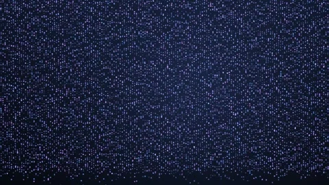 Abstract digital particles swirl in a mesmerizing, cosmic display Stock Footage 327941839