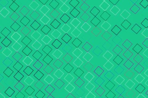 Abstract digital pattern with blue and green colors 库存插图
