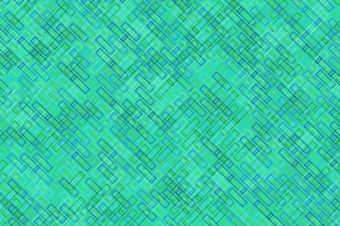 Abstract digital pattern with blue and green shades Stock Photos