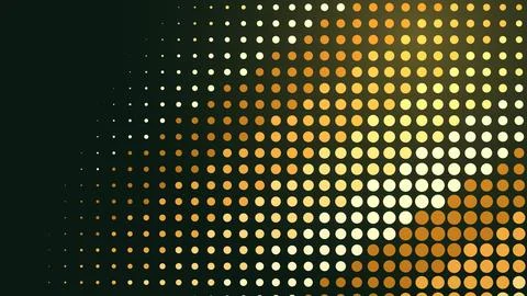Abstract digital pattern with colorful dots and lines Stock Illustration
