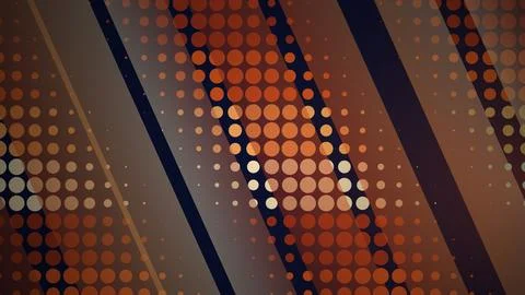 Abstract digital pattern with colorful dots and lines Stockillustratie