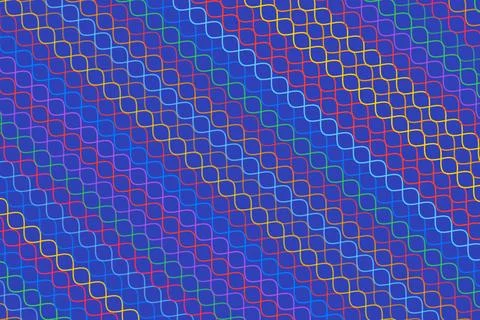 Abstract digital pattern with colorful geometric shapes 스톡 일러스트