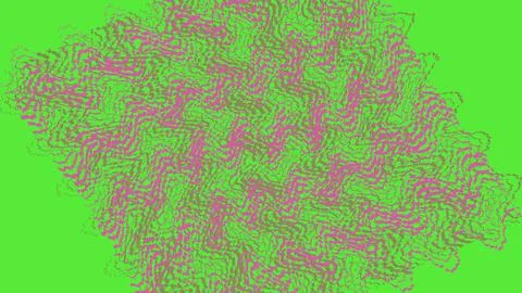 Abstract digital pattern with colorful glitch lines Stock Illustration