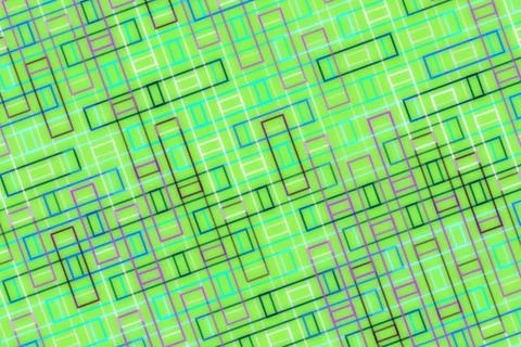 Abstract digital pattern with colorful lines and shapes Stock Photos