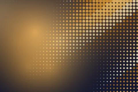 Abstract digital pattern with dots and glowing effects Stock Photos