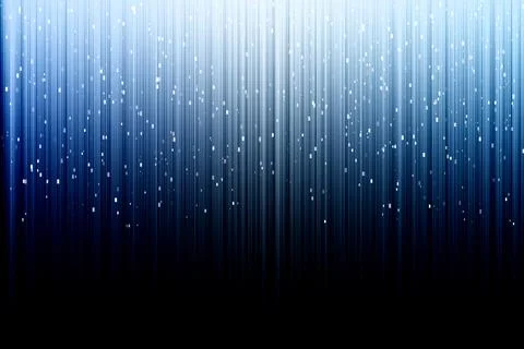 Abstract digital pattern featuring blue gradient lines and glowing white squares Stockillustratie