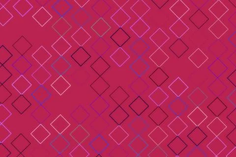 Abstract digital pattern with geometric shapes on pink background 스톡 일러스트