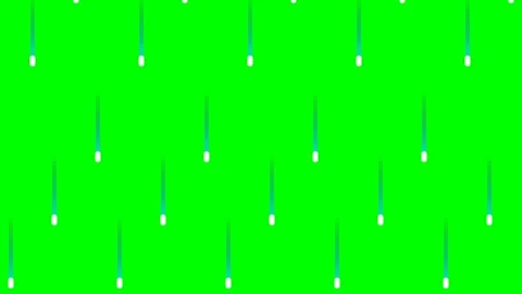 Abstract digital pattern of glowing light streaks on a vibrant green screen Stock Footage 341839197