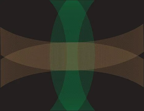 Abstract digital pattern of green and white 스톡 일러스트