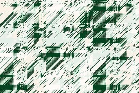 Abstract digital pattern with soft glitch layers and geometric flow. The de.. Illustrazione stock