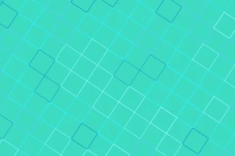 Abstract digital pattern with squares and dots in blue Stock Photos