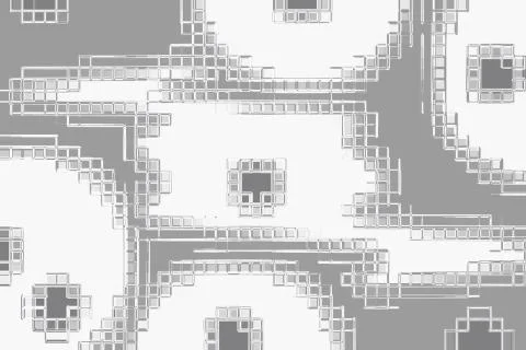 Abstract digital pattern for technology, computer concept Stock Illustration